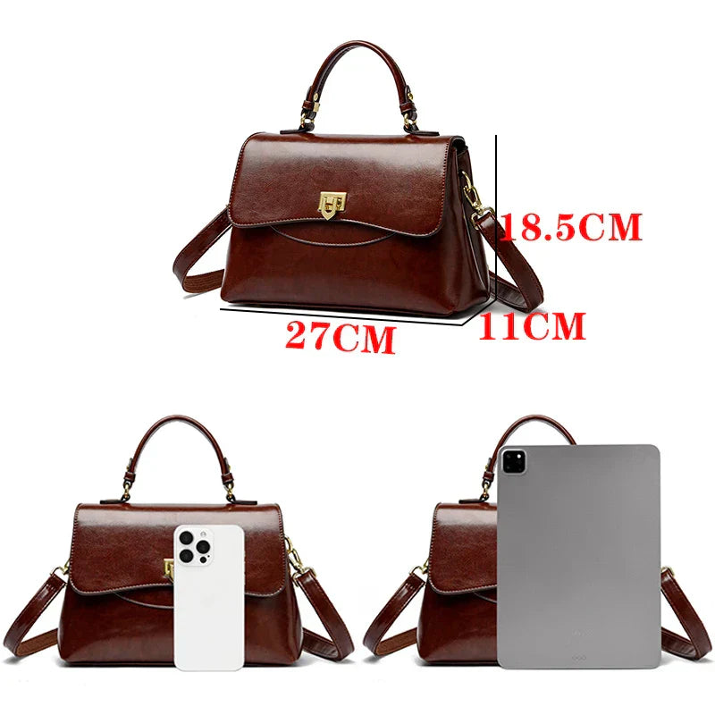 Leather Bag - Sienna