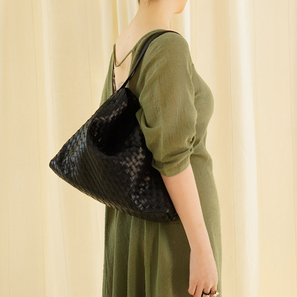 Medium Woven Bag Luna