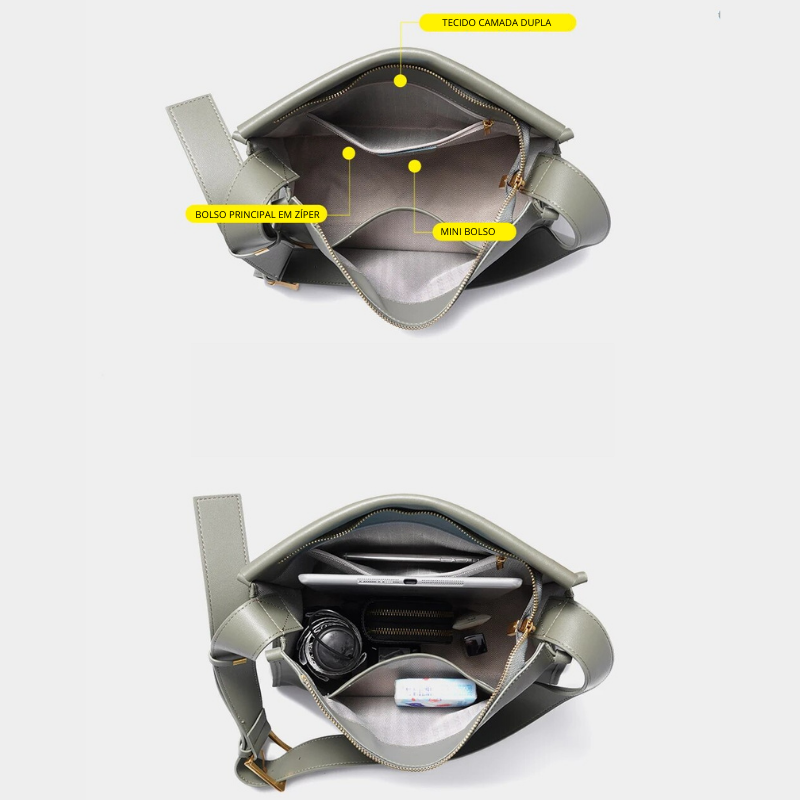 Naomi Leather Crossbody Bag