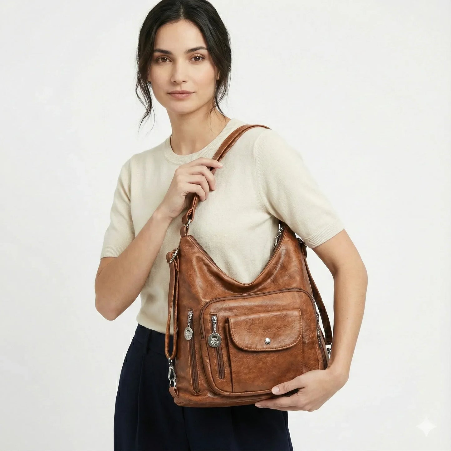 Women's Leather Bag - Lim