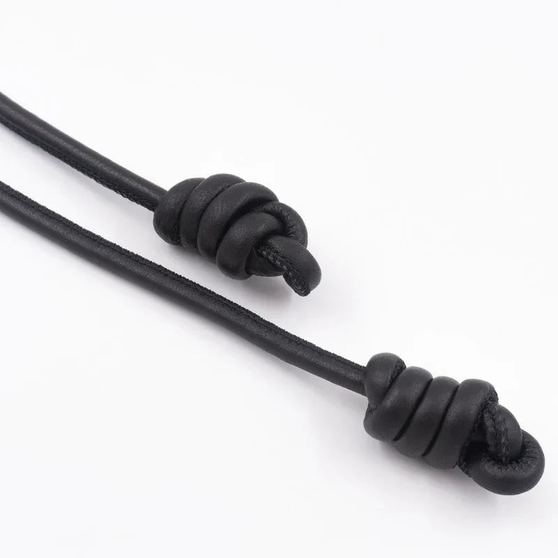 Women's Genuine Leather Double Wrap Belt - Calista