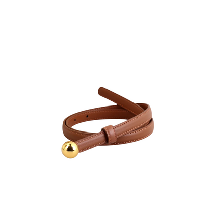 Women's Genuine Leather Belt - Esfera