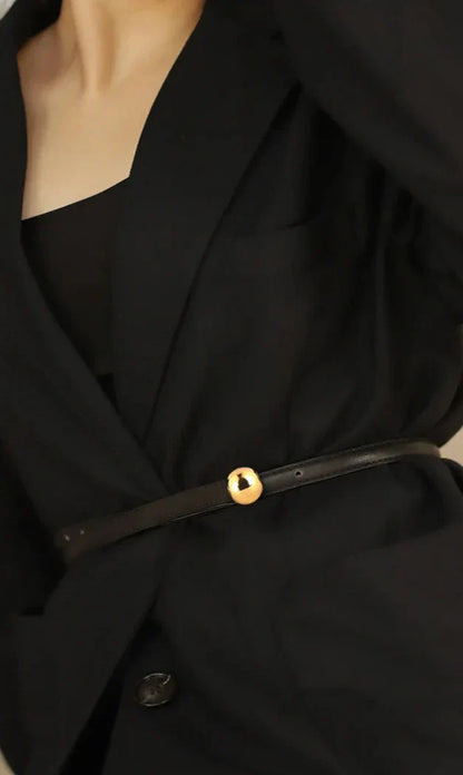 Women's Genuine Leather Belt - Esfera