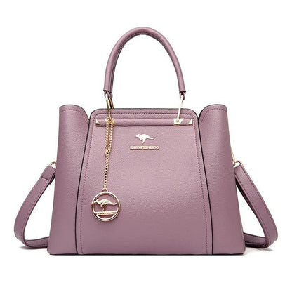 Luxurious Leather Crossbody Bag - Style Couer