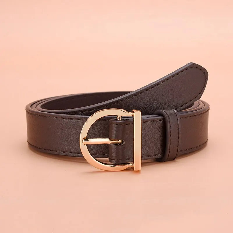 Women's Genuine Leather Belt - Céline