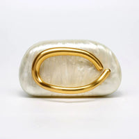 White Marbled