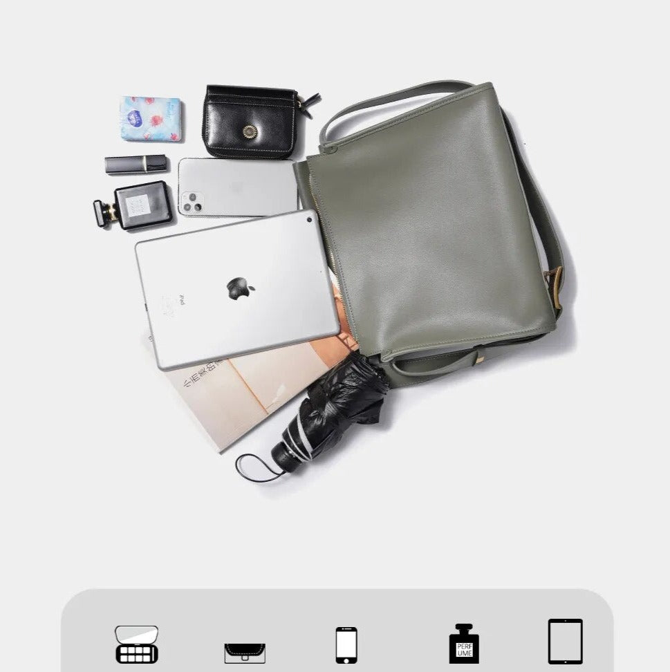 Naomi Leather Crossbody Bag