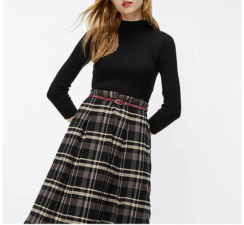 Women's Genuine Leather Belt - Élégance